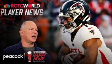 Why won’t Falcons give Bijan Robinson ball in red zone? | Fantasy Football Happy Hour | NFL on NBC