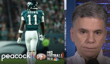Exploring A.J. Brown's comments on Eagles ahead of SNF vs. Lions | Pro Football Talk | NFL on NBC