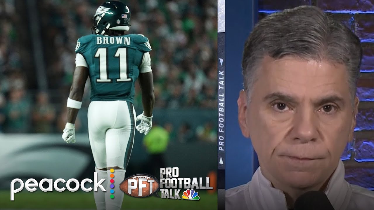 Exploring A.J. Brown's comments on Eagles ahead of SNF vs. Lions | Pro Football Talk | NFL on NBC