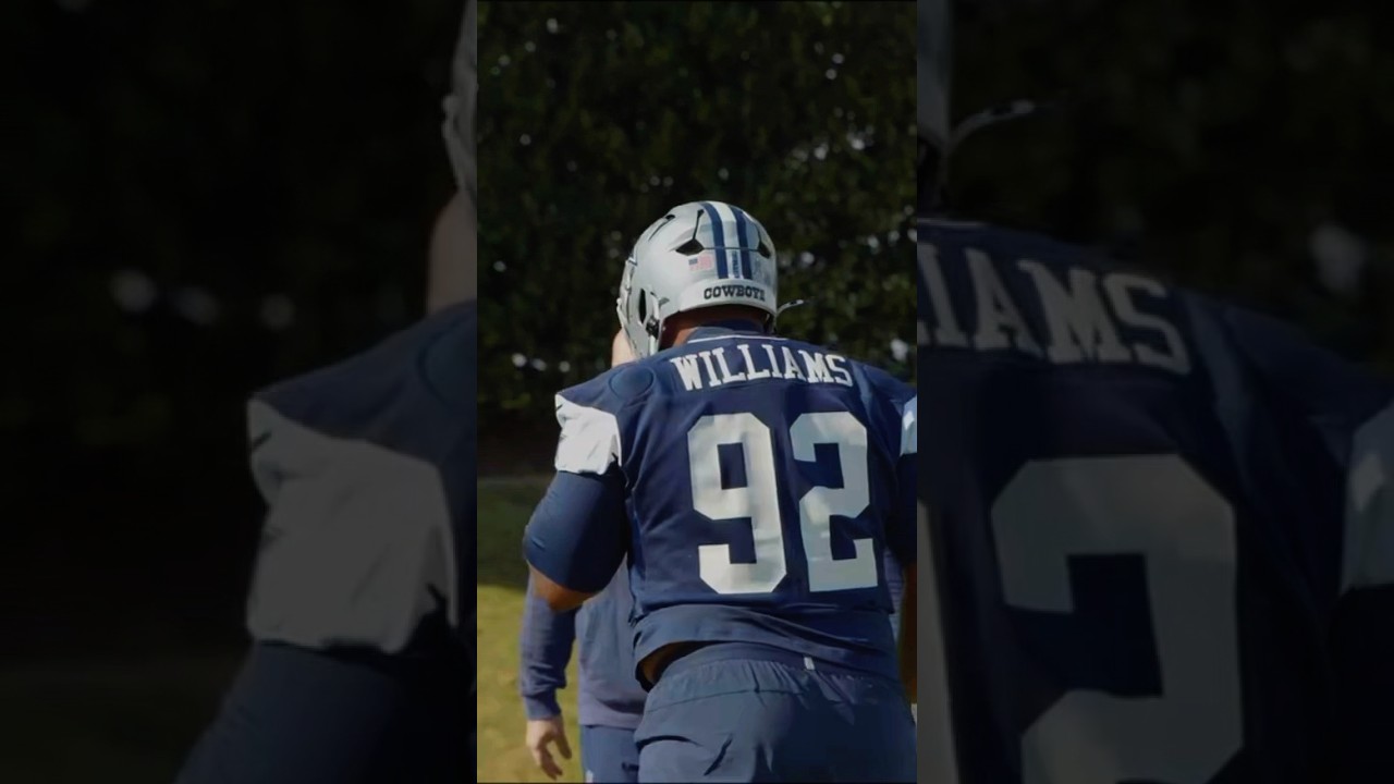 williams & wilson at work #DallasCowboys #NFL #football #practice #shorts