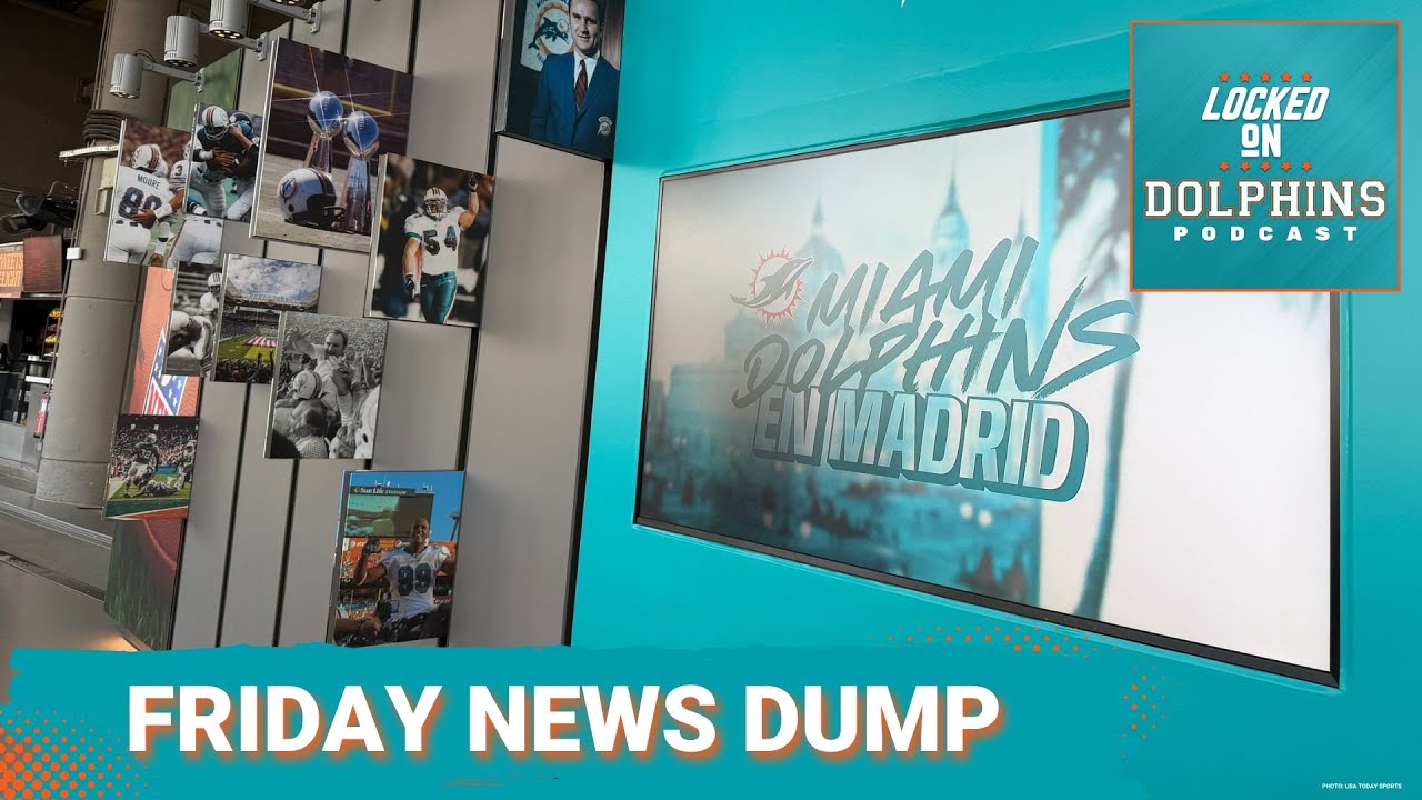 A Late Injury Report Addition For Dolphins, Champ Kelly Speaks, and A Chance For NFL History