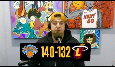 Miami Heat Get Smoked On Glass By Knicks | Norman Powell Scores 38 Points | Nikola Jović Struggles