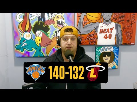 Miami Heat Get Smoked On Glass By Knicks | Norman Powell Scores 38 Points | Nikola Jović Struggles