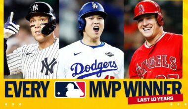 Shohei Ohtani, Aaron Judge, Mike Trout and EVERY MVP winner the last 10 years! 🤩
