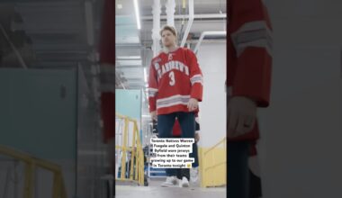 Just a couple of kids from Toronto 🥹 #lakings #hockey