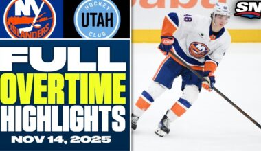 New York Islanders at Utah Mammoth | FULL Overtime Highlights - November 14, 2025