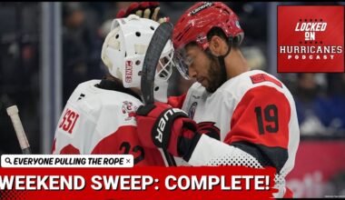 Carolina Hurricanes Complete Weekend SWEEP of Sabres and Maple Leafs