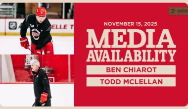 Ben Chiarot & Todd McLellan Morning Skate Media | Nov. 15, 2025