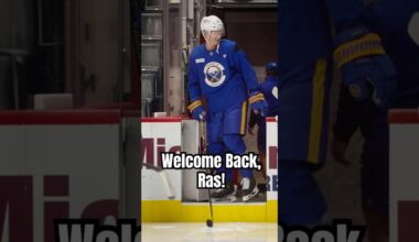 Rasmus Dahlin Is Back With The Sabres In Detroit! #nhl #news #hockey