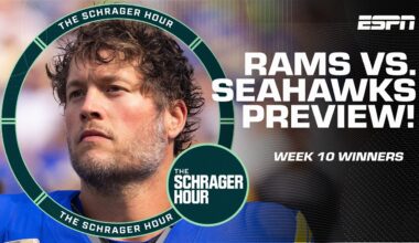 Peter Schrager's Week 10 winners + MUST-WATCH NFC West showdown 🔥 | The Schrager Hour