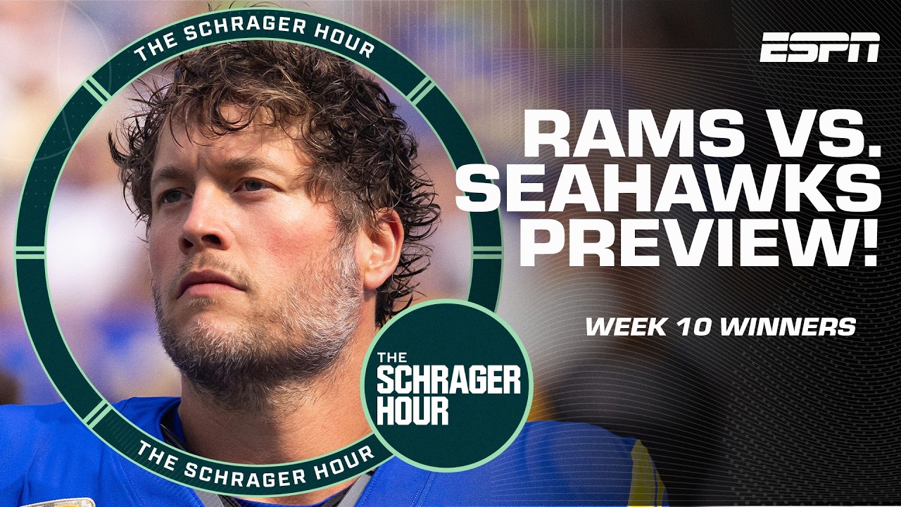 Peter Schrager's Week 10 winners + MUST-WATCH NFC West showdown 🔥 | The Schrager Hour