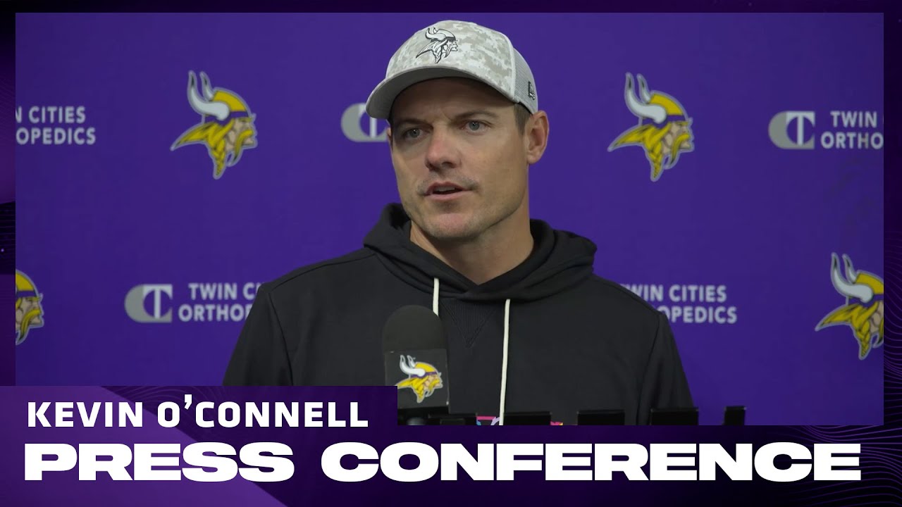 Kevin O'Connell on Carson Wentz Starting & Players Returning from Injury | Vikings vs. Eagles