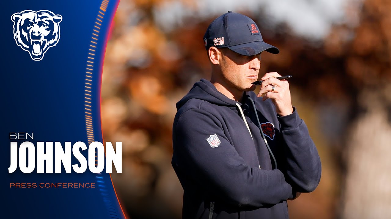 Ben Johnson on offensive performance, team culture | Chicago Bears