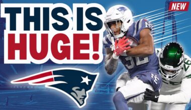 Patriots Just Got A WAVE of GOOD News! | New England Patriots
