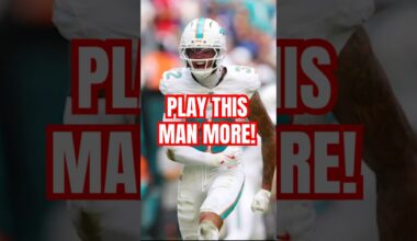 The Miami Dolphins Should Play This RISING STAR More! #shorts #miamidolphins #nfl