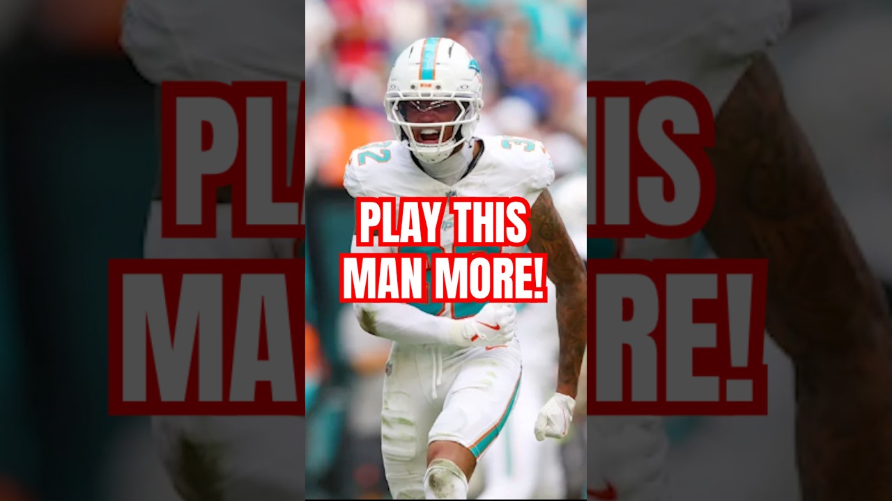 The Miami Dolphins Should Play This RISING STAR More! #shorts #miamidolphins #nfl