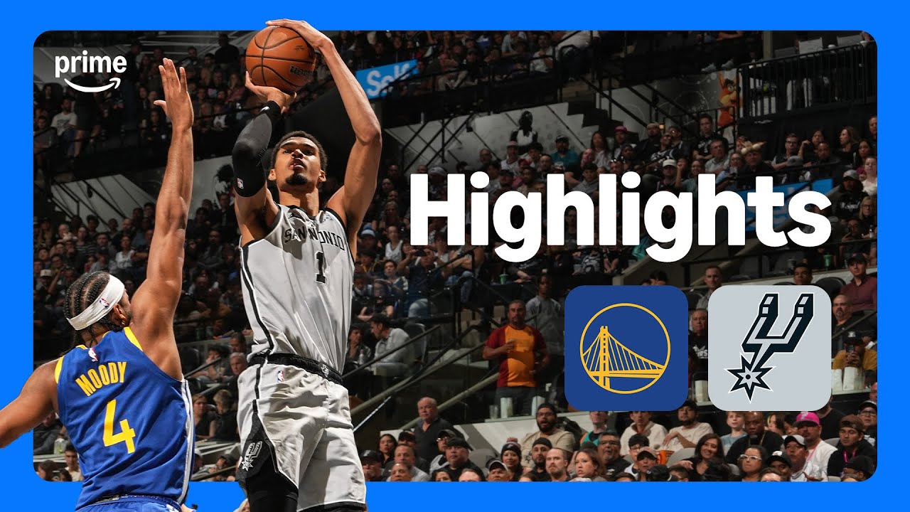 WARRIORS @ SPURS | LE RÉSUMÉ COMPLET, NBA EMIRATES CUP 🏆 | 15 Novembre 2025