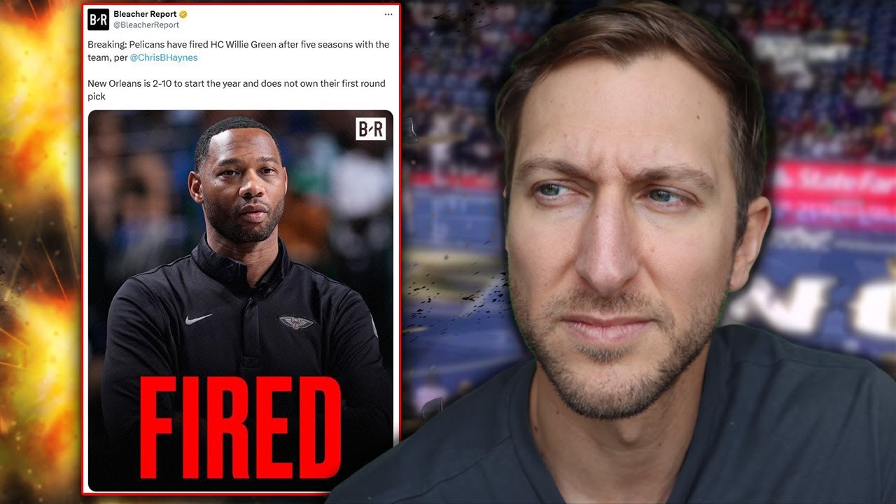 BREAKING: New Orleans Pelicans FIRE Head Coach Willie Green | James Skrmetta Reacts
