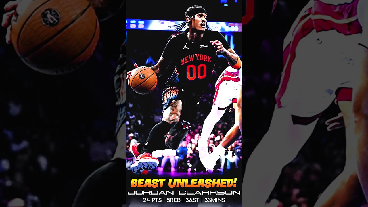 JORDAN CLARKSON UNLEASHED‼️S3CRET WE4PON‼️🇵🇭 #shortsbasketball  #jordanclarkson #nba #newyorkknicks