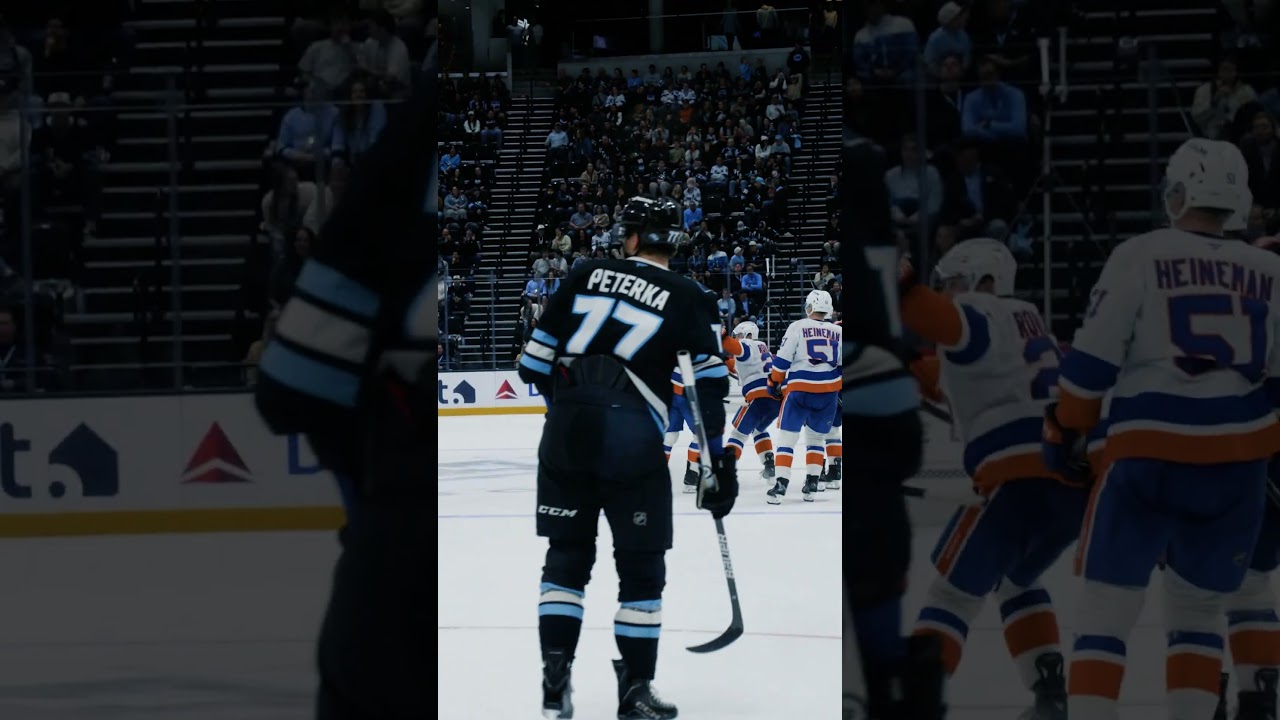 New York Islanders Mathew Barzal Sets Up Matthew Schaefer for OT Win in Utah.