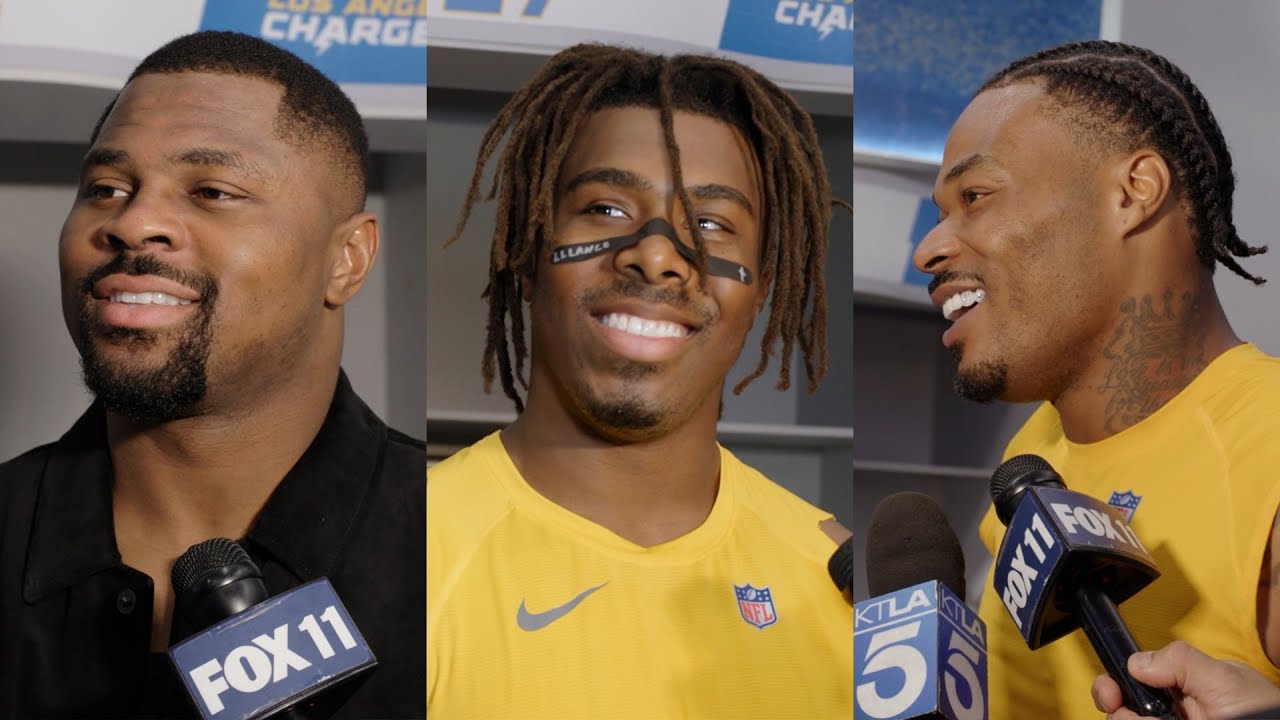Chargers React To Week 10 Win Vs Steelers | LA Chargers