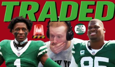 Reacting to the Jets trading Sauce Gardner & Quinnen Williams!