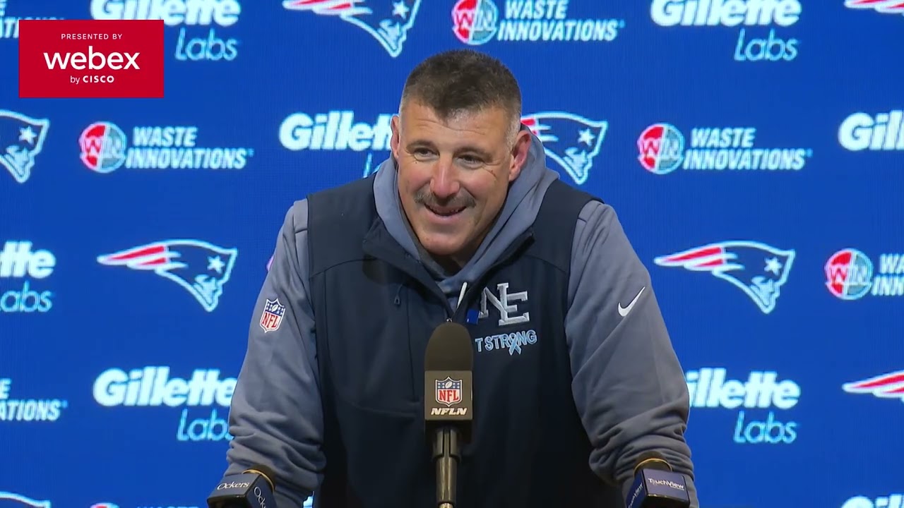 Mike Vrabel on Patriots Fans: "We Gotta Give Them Reasons to Cheer." | Patriots Press Conference