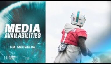 Tua Tagovailoa meets with the media | Miami Dolphins