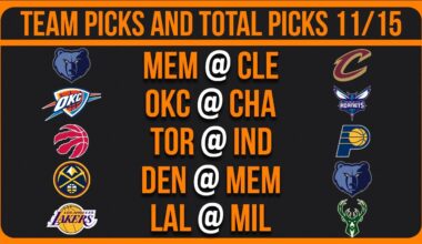 NBA Picks Today 11/15/25 NBA Picks and Predictions NBA Bets Today