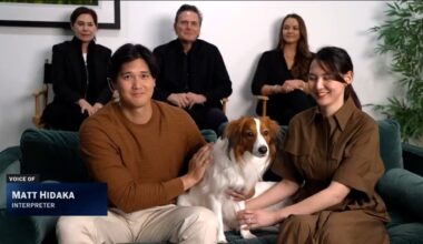 Shohei Ohtani's reaction + interview after unanimous 2025 NL MVP Award