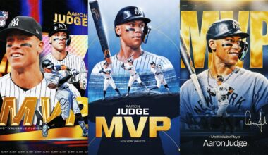 Back-to-back MVPs and 3 total for Aaron Judge! (Highlights from EPIC 2022, 2024 AND 2025 seasons)
