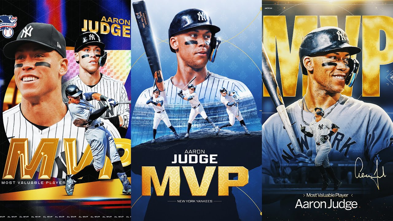 Back-to-back MVPs and 3 total for Aaron Judge! (Highlights from EPIC 2022, 2024 AND 2025 seasons)