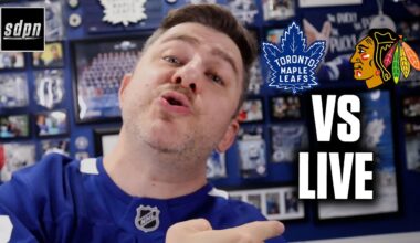 Toronto Maple Leafs vs Chicago Blackhawks LIVE w/ Steve Dangle