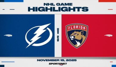 NHL Highlights | Lightning vs. Panthers - November 15, 2025