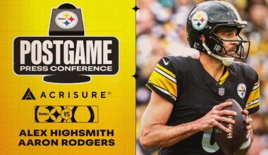 Highsmith & Rodgers Postgame Press Conference (Week 9 vs Indianapolis Colts) | Pittsburgh Steelers