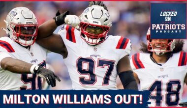 BREAKING: New England Patriots’ STAR Defender Milton Williams OUT