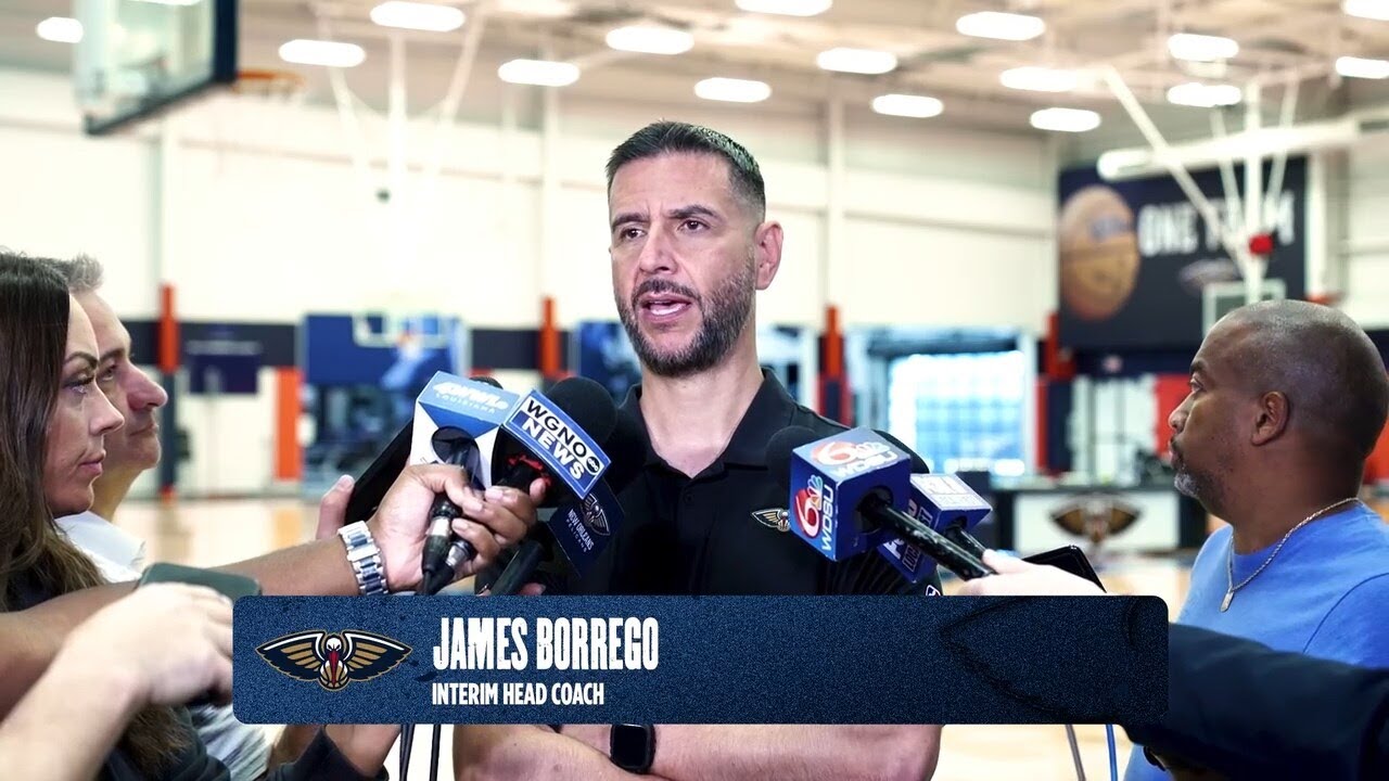 James Borrego on taking over as interim head coach | New Orleans Pelicans