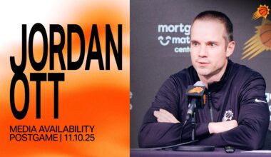 Jordan Ott Postgame Media Availability | Phoenix Suns