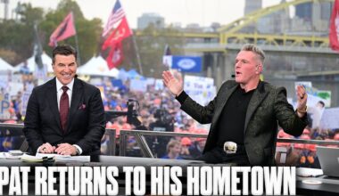 Pat McAfee Honors His Hometown In Return To Pittsburgh | Live From College GameDay