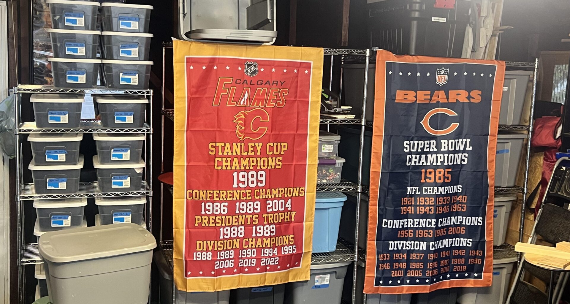 When you tell your wife you are remodeling the garage and this is what it actually meant