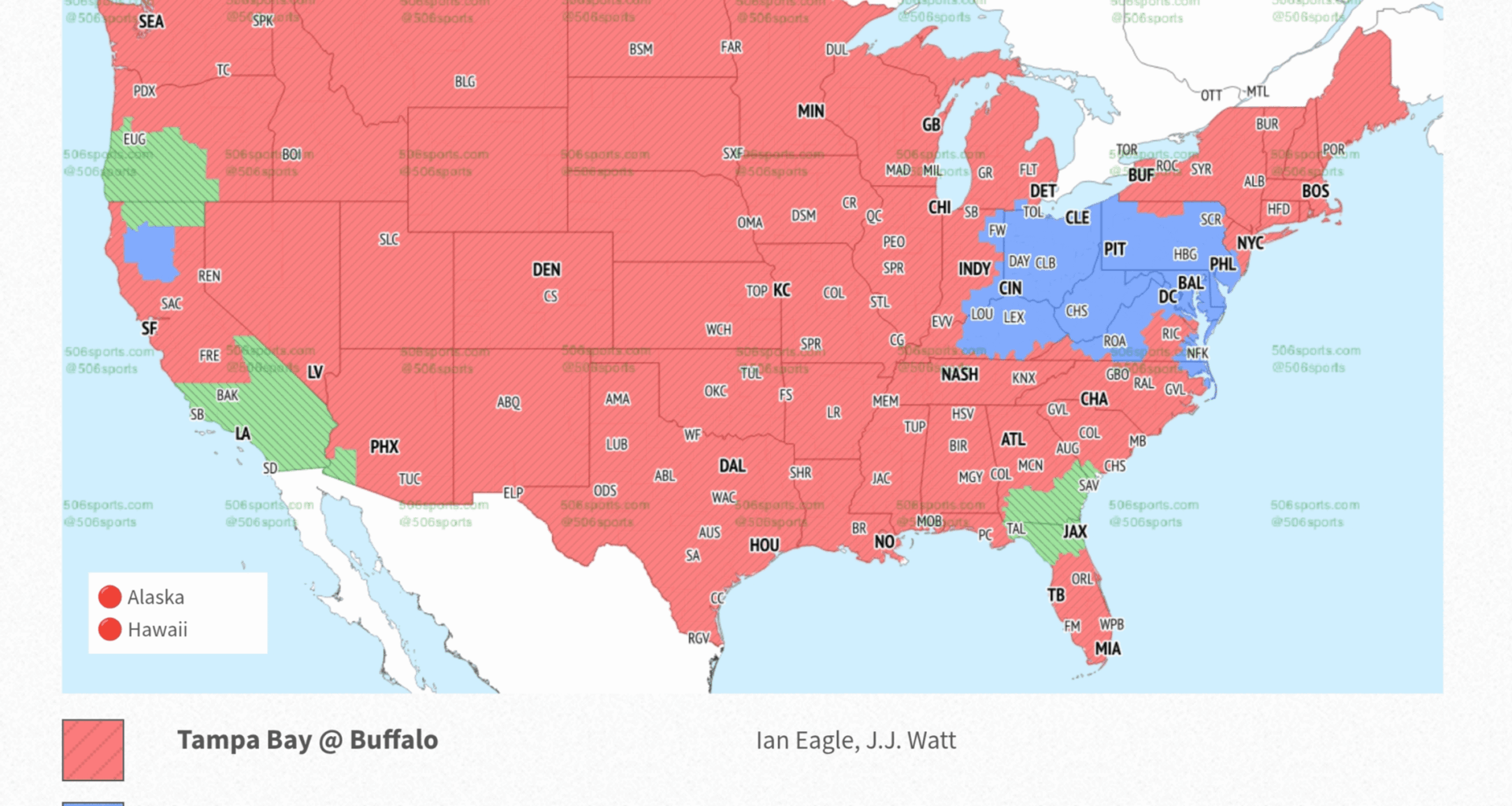 Week 11 -- TV Broadcast Coverage