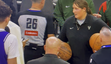 Well done Giannis! Lovely gesture.