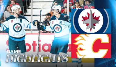 Calgary Flames vs. Winnipeg Jets - Game Highlights