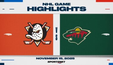NHL Highlights | Ducks vs. Wild - November 15, 2025