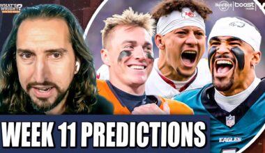 NFL Week 11 Predictions: Chiefs-Broncos, Lions-Eagles, Seahawks-Rams, Bucs-Bills | Nick Wright