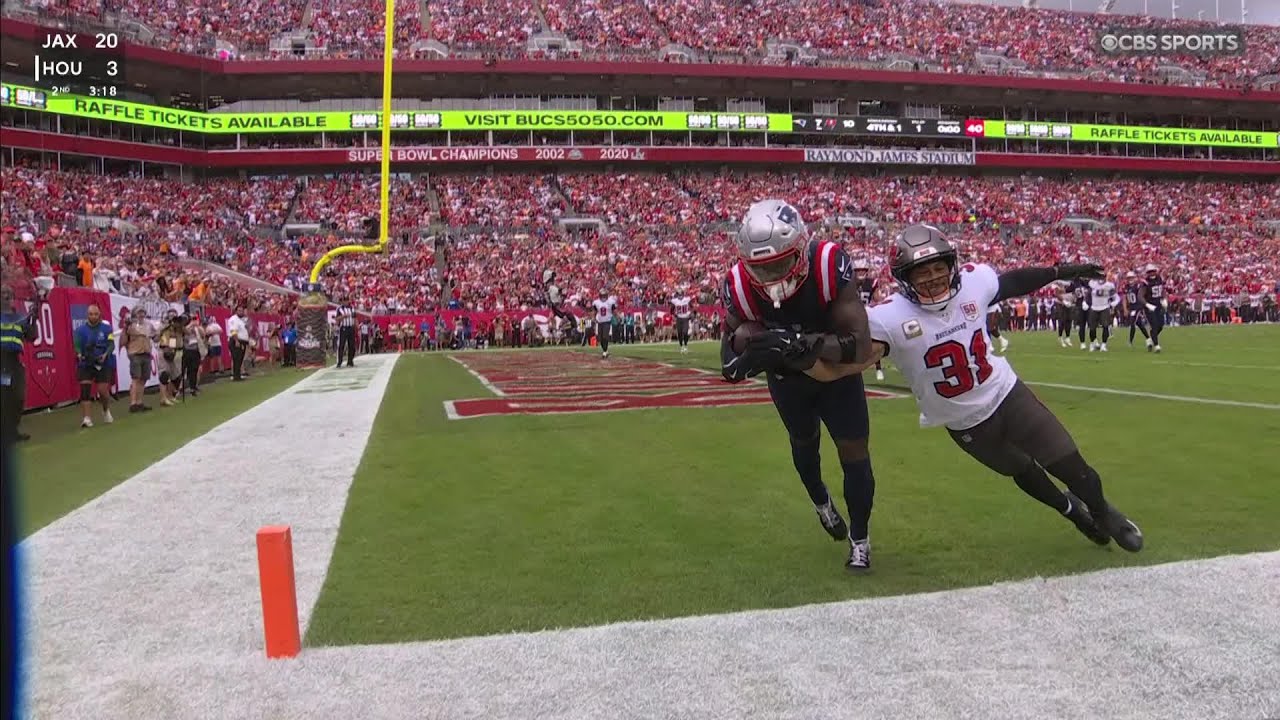 Stefon Diggs toe tap in the back of the endzone