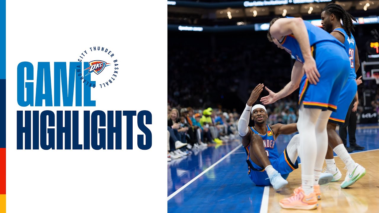 OKC Thunder at Charlotte Hornets | Game Highlights | November 15, 2025