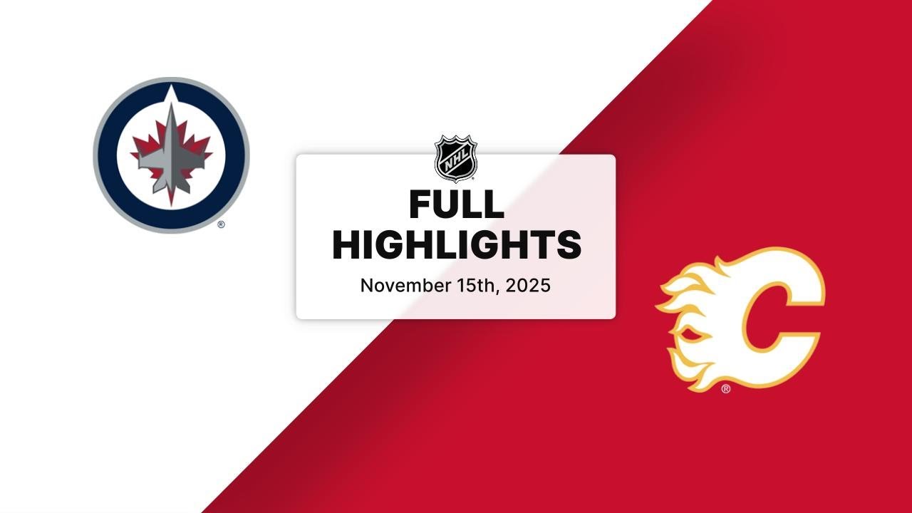 NHL Highlights | Jets vs. Flames | November 15, 2025