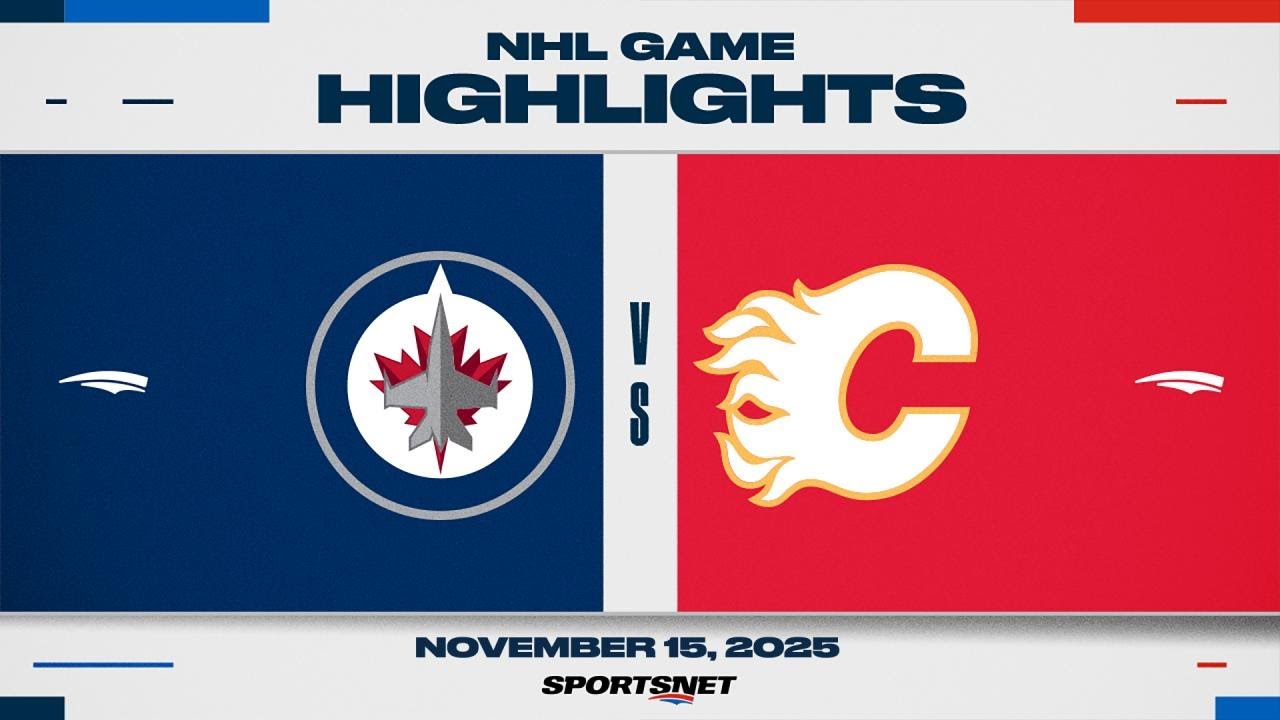 NHL Highlights | Jets vs. Flames - November 15, 2025