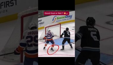 Jonathan Drouin Scores a Strange Goal vs Utah Mammoths, Good or Not ? | NHL Highlight #nhl